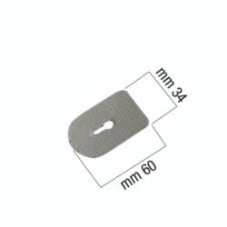 RINFORZO PER FUNG.1 FORO PVC BIANCO