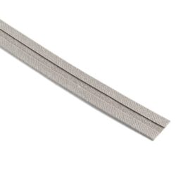 NASTRO ACRILICO 25 mm BORD.2 ESTREMITA' RIVOLTE 6630 CADET GREY