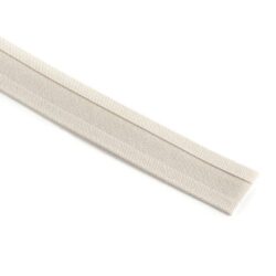 NASTRO ACRILICO 25 mm BORD.2 ESTREMITA' RIVOLTE 6642 OYSTER