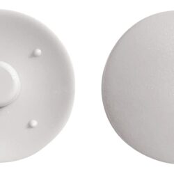 BOTTONE STAYPUT TESTA BIANCO (confezione: 20pz)