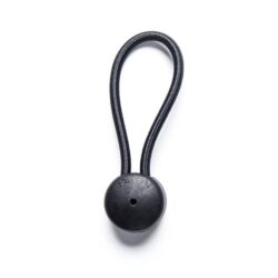 GANCIO CON CORDA ELASTICA NERO