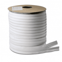 LAMPO YKK NYLON 10 PRES CONTINUA BIANCO/NERO