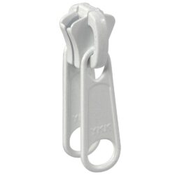 CURSORI NIKEL 8 PRES YKK BIANCO DOPPIA ALETTA