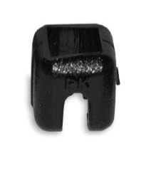 TERMINALI PLASTICA LAMPO PRESS MM 10 BLACK
