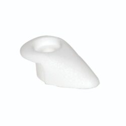 FUNGHETTO NYLON GOCCIA BIANCO