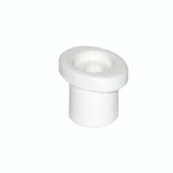 FUNGHETTO NYLON OVALE BIANCO