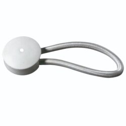 GANCIO CON CORDA ELASTICA BIANCO